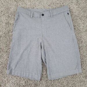 LULULEMON Commission Shorts Relaxed Size 32 Qwick Oxford